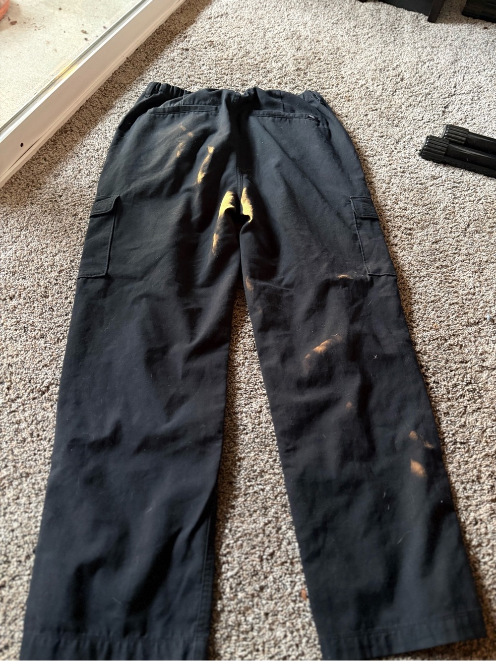 Vans Unisex Black Cargo Work Pants